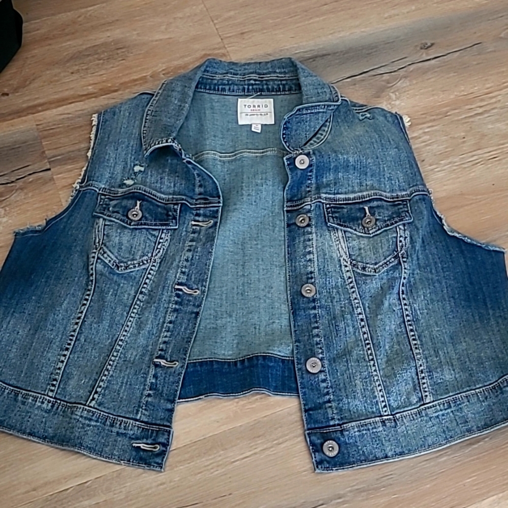 Denim vest